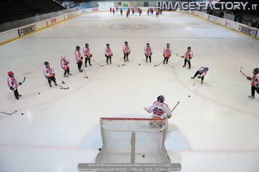 2014-10-26 Ambrosiana-Hockey Milano Rossoblu U12 0262